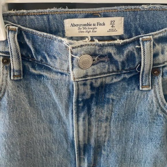 Abercrombie & Fitch Jeans Abercrombie Curve Love Ultra High Rise 9s